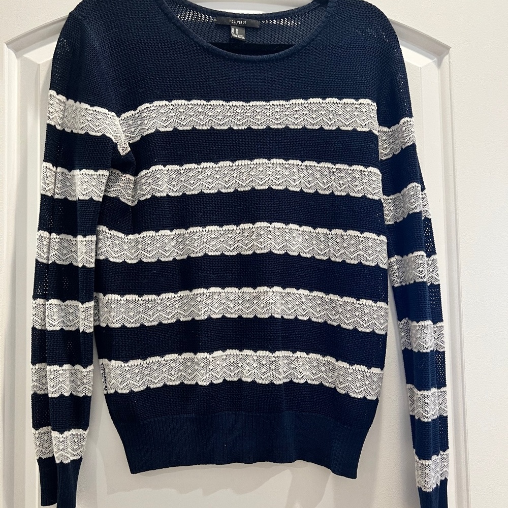 Forever 21 Lace Sweater